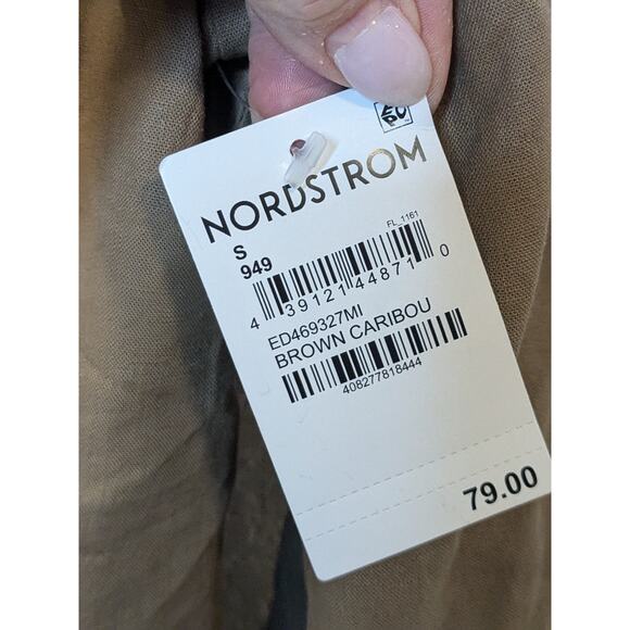 OPEN EDIT Women's Size Small Brown Academia Unstructured Linen Blend Blazer $79 - Picture 5 of 9